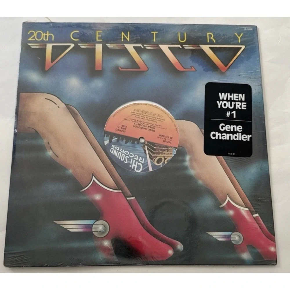 GENE CHANDLER WHEN YOU'RE #1 12" OG '79 20TH CENTURY FOX TCD-81 DISCO EX SHRINK! - Picture 3 of 5